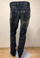 Pánske riflové nohavice Woodland DNM-56 Blue