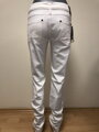 Dámske riflové nohavice Woodland LDNM-66 White 