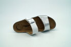 Dámske letné šľapky MEDIC-O 2162-7252 White-Silver 