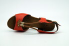 Dámske letné sandále Sherlock Soon 219-114 Red-Tan 