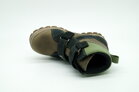 Detská vychádzková zimná obuv SZAMOS 1580-10000 Black/Brown/Green