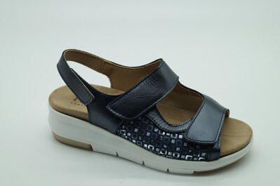 Dámske letné sandále PORTANIA 1300/11050 Blue metal