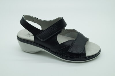 Dámske letné sandále PORTANIA 127/8913 Black