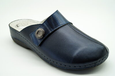 Dámske letné šľapky MEDIC-O 302-6191 Dk.Blue