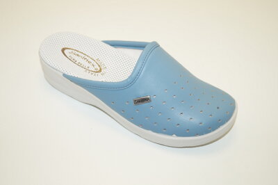 Dámske domáce šľapky SANIFLEX 89882/18 Blue