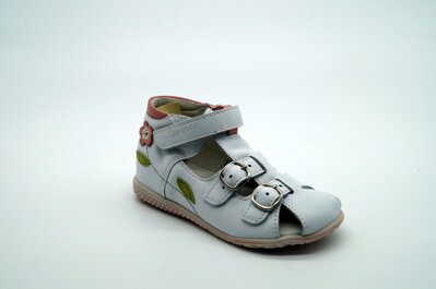 Detské letné sandále SZAMOS 4027-51408 White