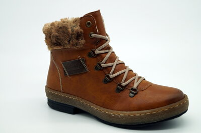 Dámska vychádzková zimná obuv Rieker - Z6743-24 - Brown