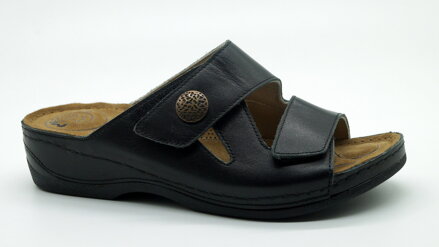 Dámske letné šľapky MEDICO 801-6145 Black