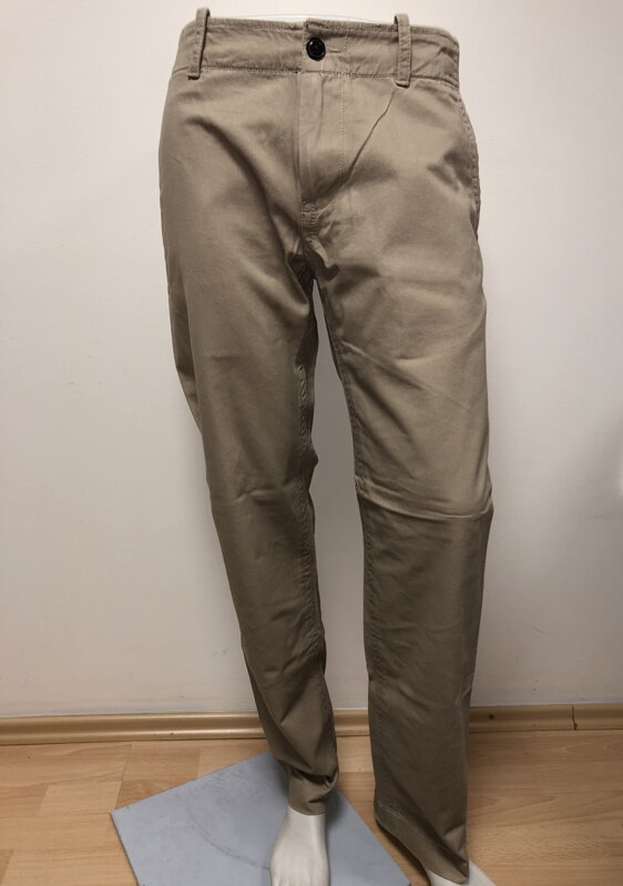 Pánske klasické nohavice Woodland TR-190 Beige 