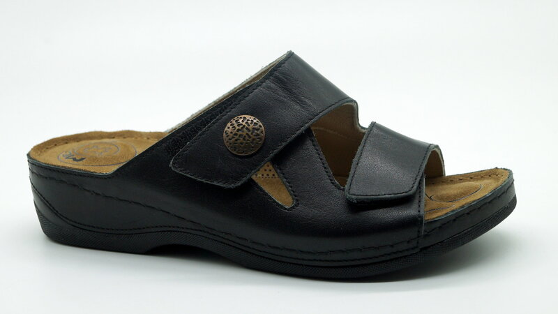 Dámske letné šľapky MEDICO 801-6145 Black