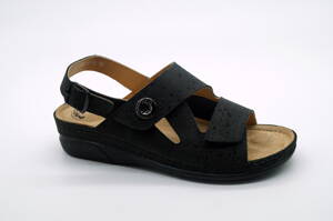 Dámske letné sandále MEDIC-O 800-6145 Black