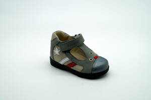Detská supinovaná vychádzková obuv SZAMOS 3155-01709 Grey