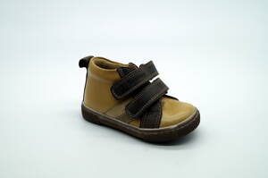 Detská vychádzková obuv SZAMOS 1325-90388 Lt/Dk Brown