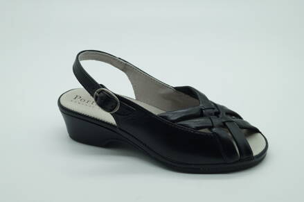 Dámske letné sandále PORTANIA 4X/383 Black