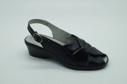 Dámske letné sandále PORTANIA 4X/1154 Black