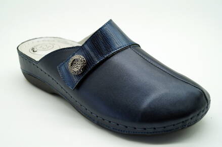 Dámske letné šľapky MEDIC-O 302-6191 Dk.Blue