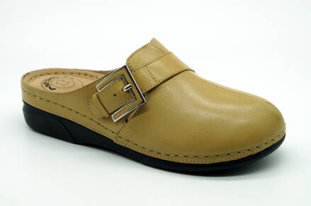 Dámske letné sľapky MEDIC-O 697-6145 Beige