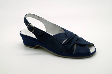 Dámske letné sandále PORTANIA 4x/4372 Blue 