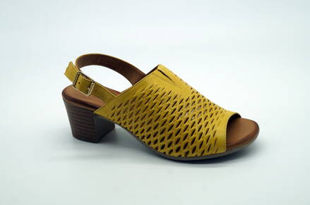 Dámske letné sandále Sherlock Soon 030-52.0193 Yellow