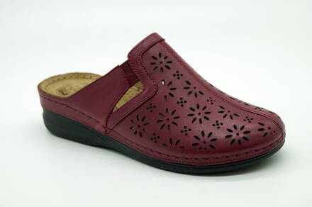 Dámske letné sľapky MEDIC-O 114-6180 Vino