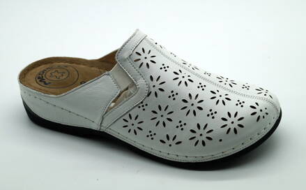 Dámske letné šľapky MEDIC-O 114-6180 White