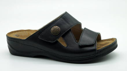 Dámske letné šľapky MEDICO 801-6145 Black